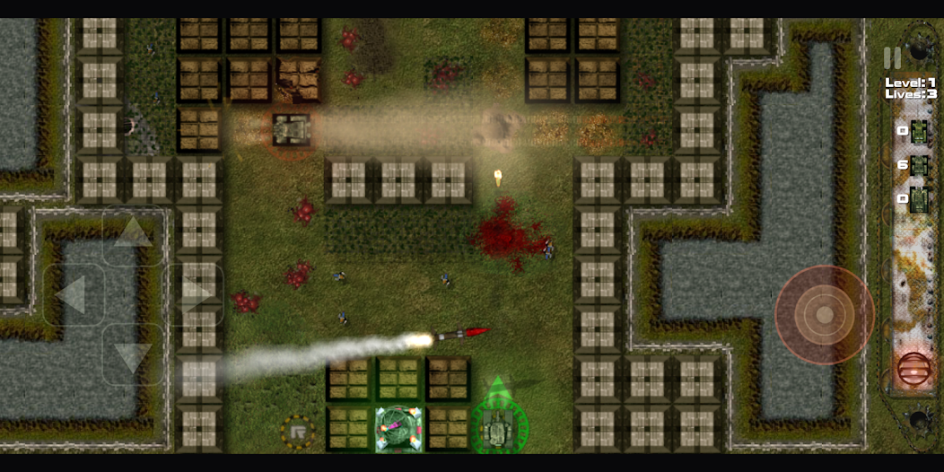 Tanks Evolution jungle battlefield